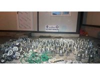 İş yerinden 3 milyonluk malzeme çalan 2 şüpheli yakalandı