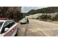 Jandarmadan 111 araç ve sürücüsüne para cezası