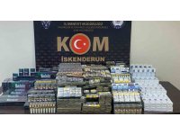 Hatay’da 2 bin 50 paket kaçak sigara ele geçirildi