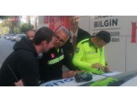 Alkolmetreyi üflemeyi reddetti, "Eşim üflesin" dedi