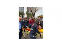 Yaralıya ilk müdahale doktor belediye başkan adayından