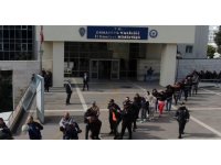 "Mahzen-3" operasyonunda yakalanan 52 şüpheli adliyeye sevk edildi