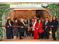 Alanya’nın İpek Serüveni Sergisi, tarihi Kızılkule’de açıldı