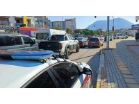 Alanya’da 234 araç ve sürücüsüne 491 bin 818 lira para cezası