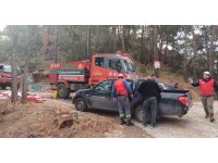 Kemer’de orman yangını büyümeden söndürüldü