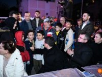 BEKİR KIVRIM İLK İFTARINI TOKİ KONUTLARINDA YAPTI