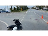 Alanya’da kamyon ile motosiklet çarpıştı: 1 ölü
