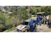 Alevlere teslim olan Tofaş’ın sürücüsü yaralandı