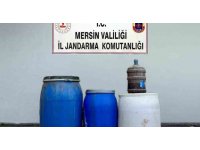 Mersin’de 210 litre sahte içki ele geçirildi
