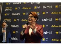 Akşener: "Hem ilçe belediye başkan adaylarımıza destek istiyorum"