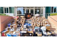 İskenderun’da kaçak tütün ve sigara operasyonu