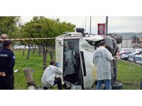 Ceza infaz koruma aracı devrildi: 1 ölü, 1 yaralı
