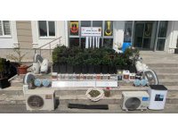 İklimlendirme sistemiyle uyuşturucu üretilen evlere baskın