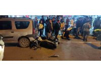 Alanya’da motosiklet iki yayaya çarptı: 1 ölü
