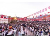 Büyükşehir Belediyesi 227 bin 550 kişilik iftar yemeği ikram etti