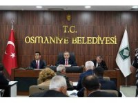 Osmaniye Belediyesi’nde yeni dönemin ilk meclis toplantısı yapıldı