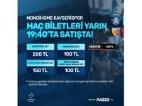 Y. Adana Demirspor - Kayserispor maçının biletleri satışa çıktı
