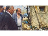 Müstakil ev yanarak kullanılamaz hale geldi