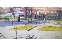 Köpeklerin kovaladığı genç kıza otomobil çarptı