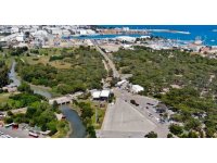 Faciadan dönülen teleferik alanında sessizlik hakim