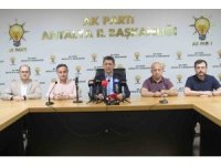 AK Parti İl Başkanı Ali Çetin: "Teleferik kazası adli bir olaydır"