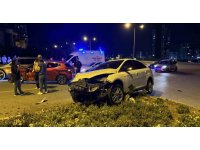 Mersin’de iki otomobil çarpıştı: 5 yaralı