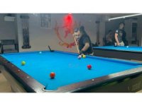 Depremin vurduğu İskenderun’da bilardo turnuvası başladı