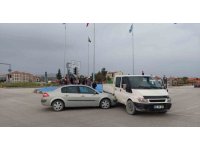 Burdur’da kırmızı ışık ihlali yapan ehliyetsiz sürücü kazaya neden oldu