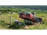 Osmaniye’de pikap takla attı: 1 yaralı