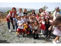 Depremzede çocuklara özel 23 Nisan şenliği