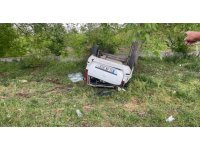 Isparta’da otomobil takla attı: 1 ölü, 4 yaralı