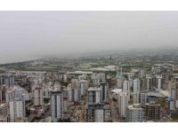 Mersin toz bulutu altında