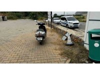 Motosiklet kazasında 2 kişi yaralandı