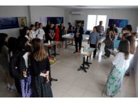 Romanyalı öğrenciler Akdeniz Belediyesinin öğrenme merkezini inceledi