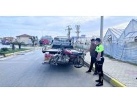 Alanya’da 5 motosiklet trafikten men edildi
