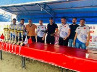 Oltalar birincilik için denize atıldı