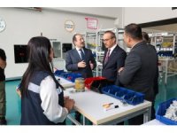 Vali Pehlivan ile Vali Yavuz, Model Fabrika ve Yenilik Merkezi’ni ziyaret etti