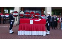 Kazada şehit olan polisin cenazesi törenle memleketine uğurlandı