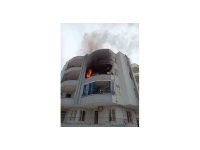 Mersin’de ev yangını: 1 yaralı