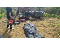 Mersin’de traktör şarampole devrildi: 1 ölü