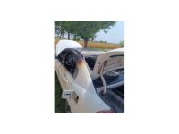 Reyhanlı’da park halindeki otomobil alev aldı