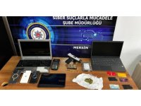 Mersin’de sahte ilanlarla dolandırıcılık yapan 3 şüpheli yakalandı