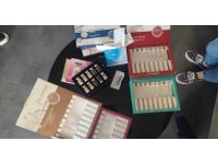 Sadece uzman hekimlerin yapabileceği işlemleri yapan merdiven altı güzellik merkezine baskın