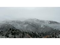 Kahramanmaraş’ta yüksek kesimlere kar yağdı