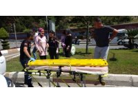 Kırmızı ışık ihlali kaza yaptırdı, ihlal yapan araç sürücüsü yaralandı