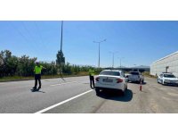Gazipaşa’da kurallara uymayan 4 araç trafikten men edildi