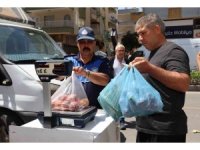 Toroslar’daki semt pazarlarında ’tartı kontrol noktası’ kuruldu