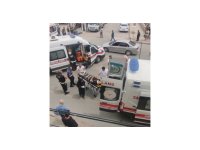 İki motosikletli çarpıştı, 2 kişi yaralandı: O anlar kamerada