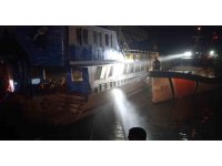 Alanya’da tur teknesinde korkutan yangın