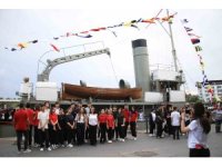 TCG Nusret Müze Gemisi, Mersin’de ziyarete açıldı